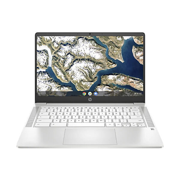 HP 14a-na0122od Chromebook, 14" Screen, Intel® Pentium®, 4GB Memory, 64GB eMMC Storage, Chrome OS